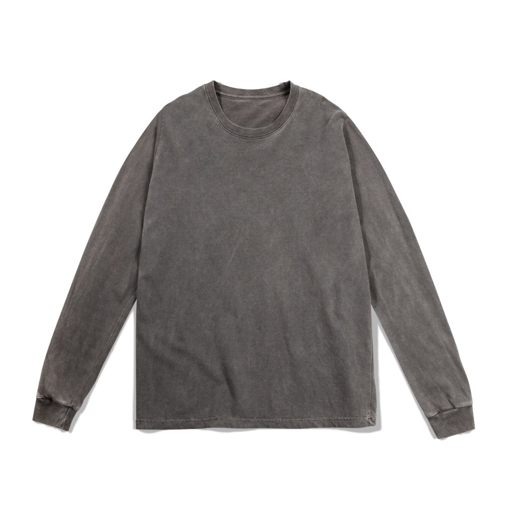 Heavyweight Long Sleeve T-Shirt [Garment Dyed]